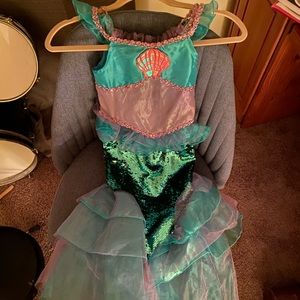 Mermaid Dress Costume size 4-6
